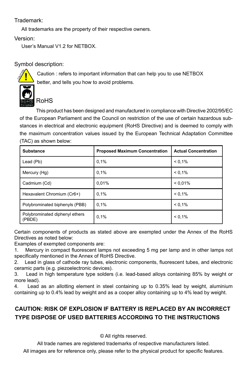 Rohs | Foxconn nT-330i User Manual | Page 2 / 41