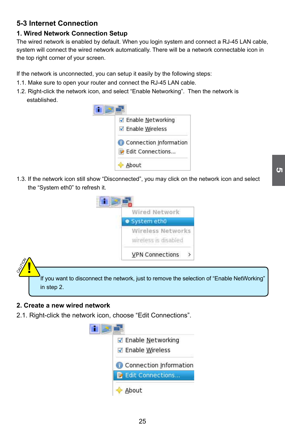 3 internet connection | Foxconn nT-330i User Manual | Page 31 / 41