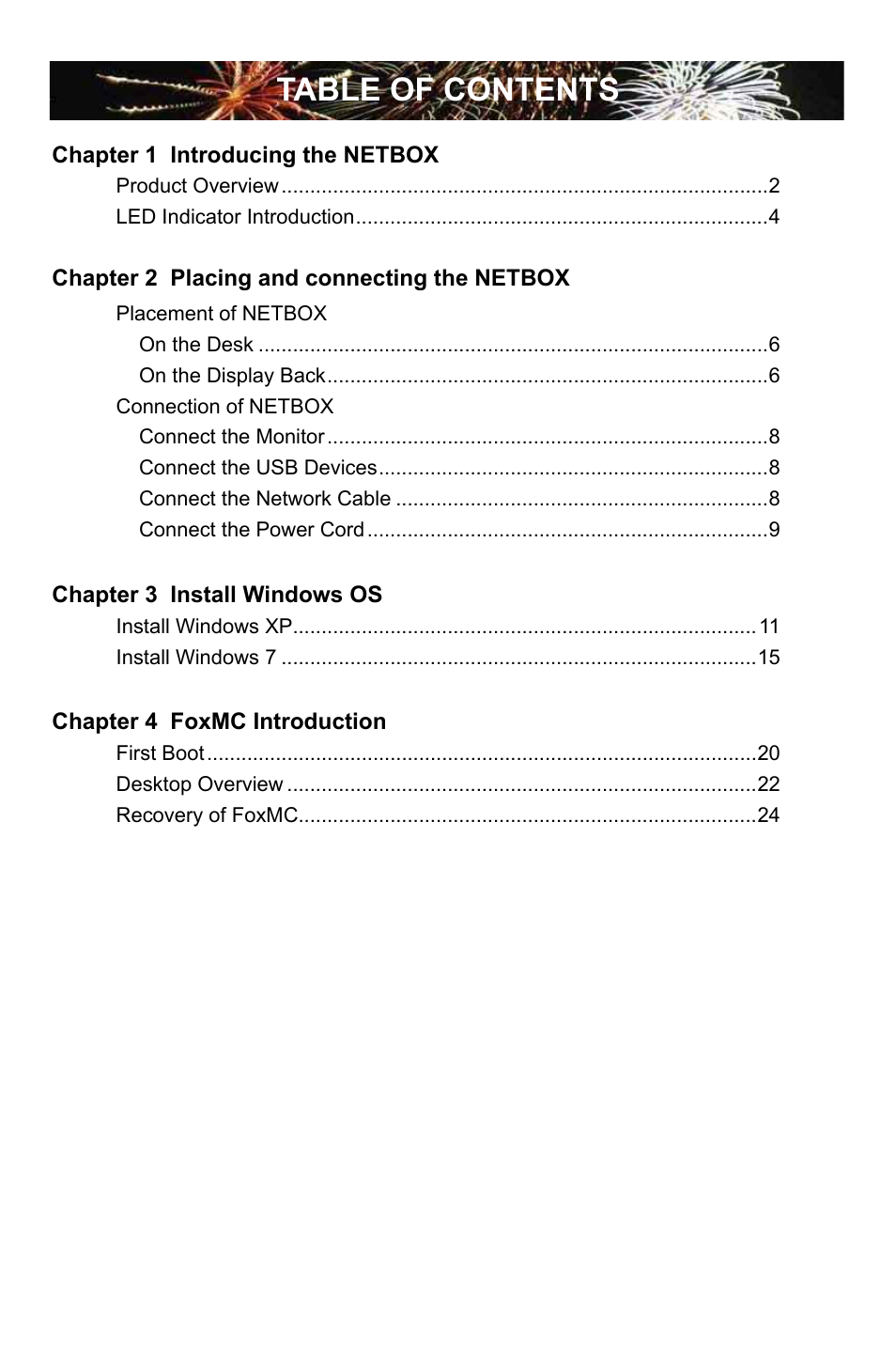 Foxconn nT-410 User Manual | Page 4 / 32