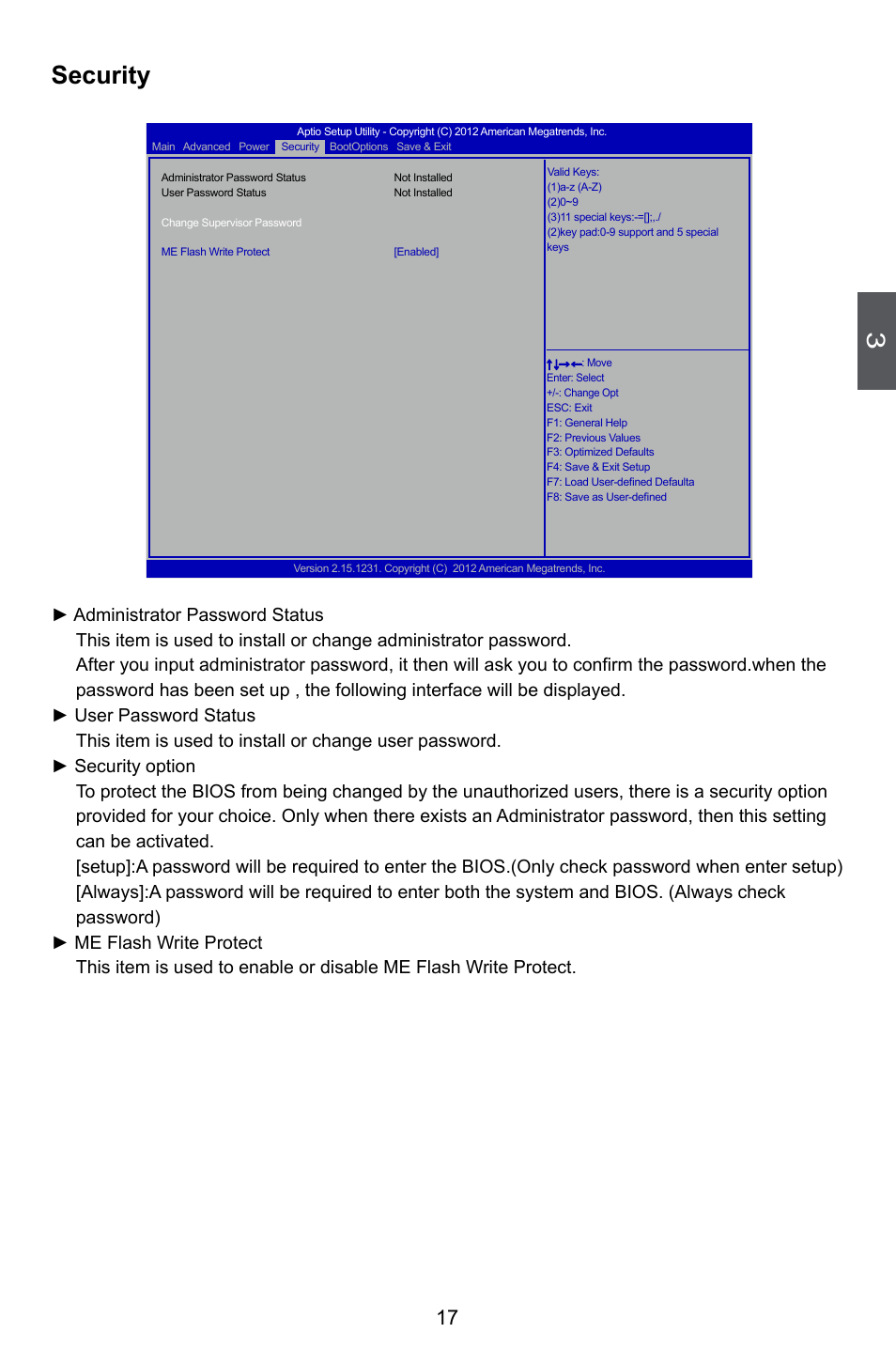 Security | Foxconn nT-i2847 User Manual | Page 22 / 36