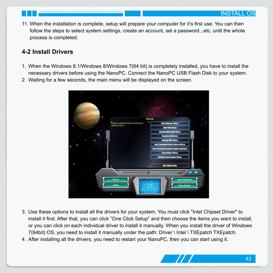 2 install drivers | Foxconn nT-iBT18 User Manual | Page 49 / 55