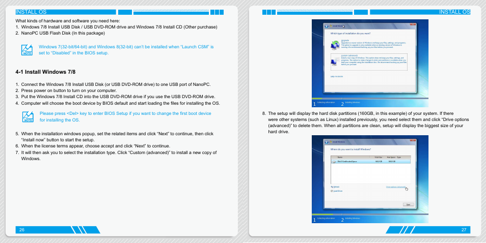 1 install windows 7/8 | Foxconn AT-7300 User Manual | Page 17 / 22