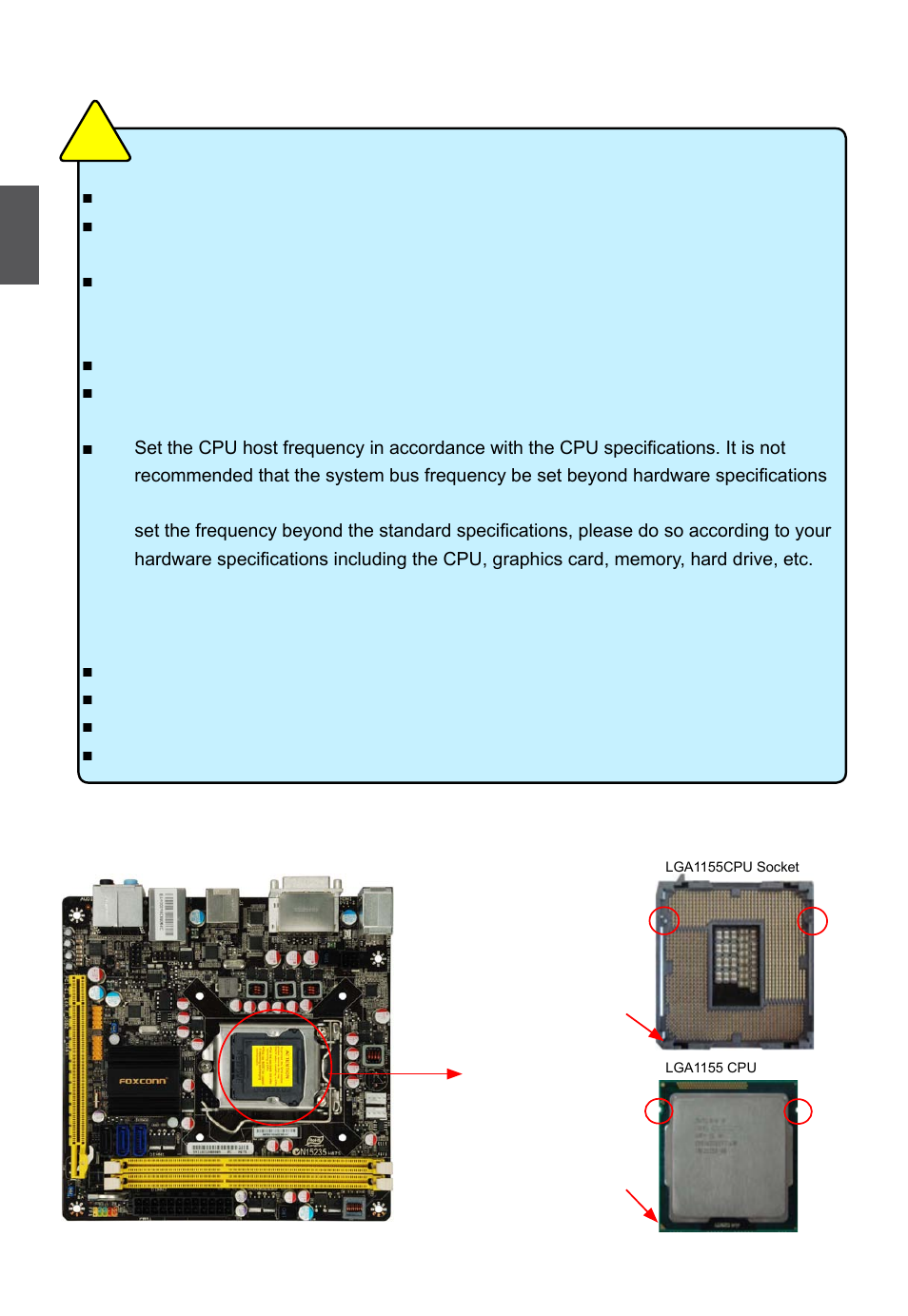 1 install the cpu and cpu cooler, Install the cpu | Foxconn R10-H1 User Manual | Page 15 / 73