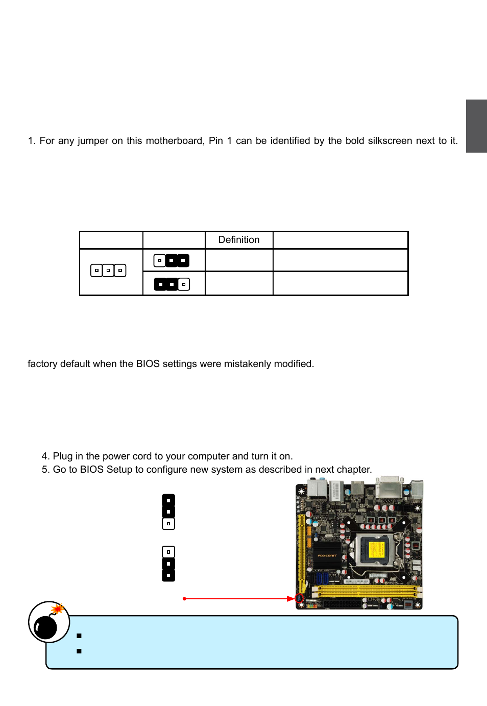 5 jumpers | Foxconn R10-H1 User Manual | Page 24 / 73