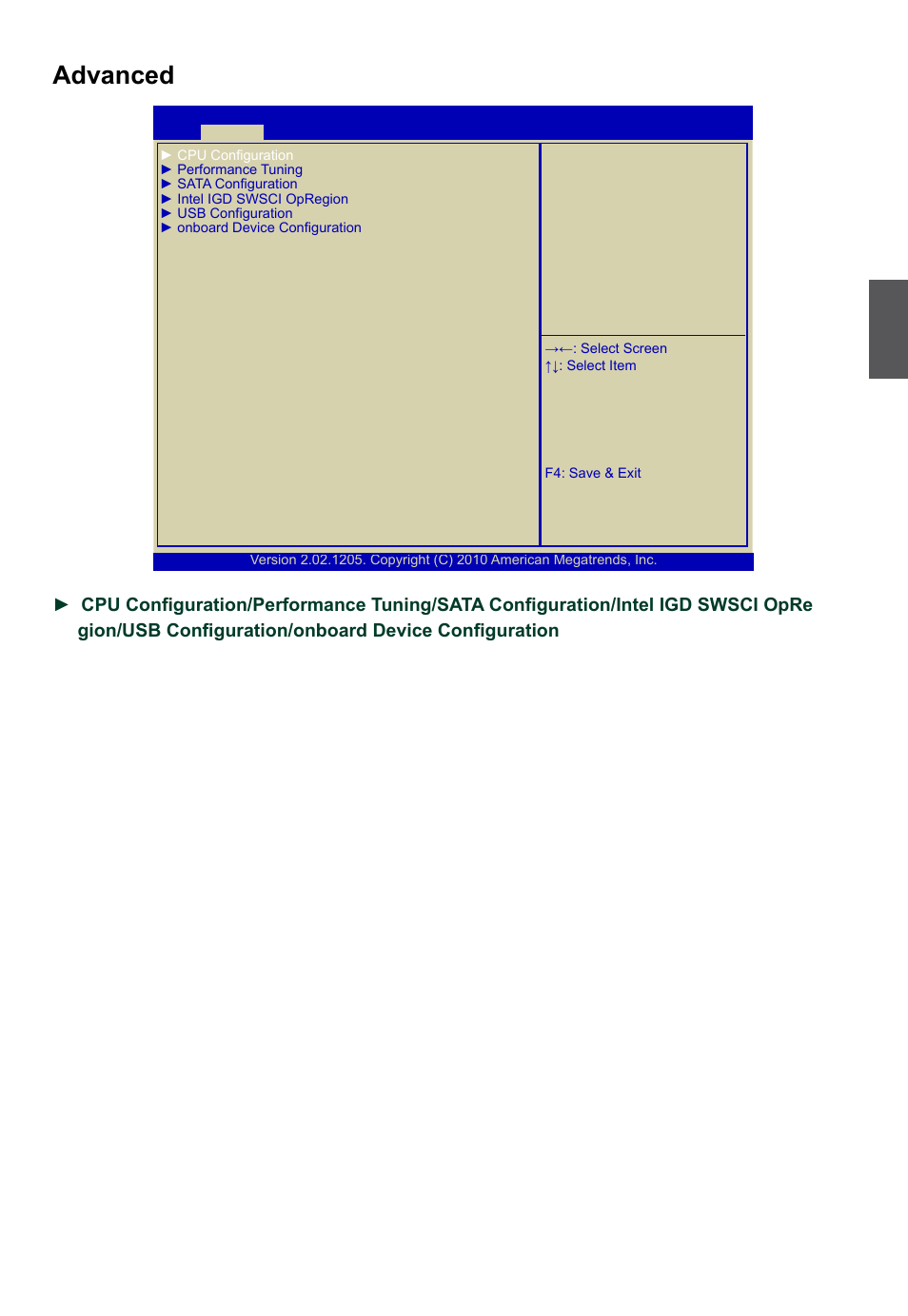 Advanced | Foxconn R10-H1 User Manual | Page 30 / 73