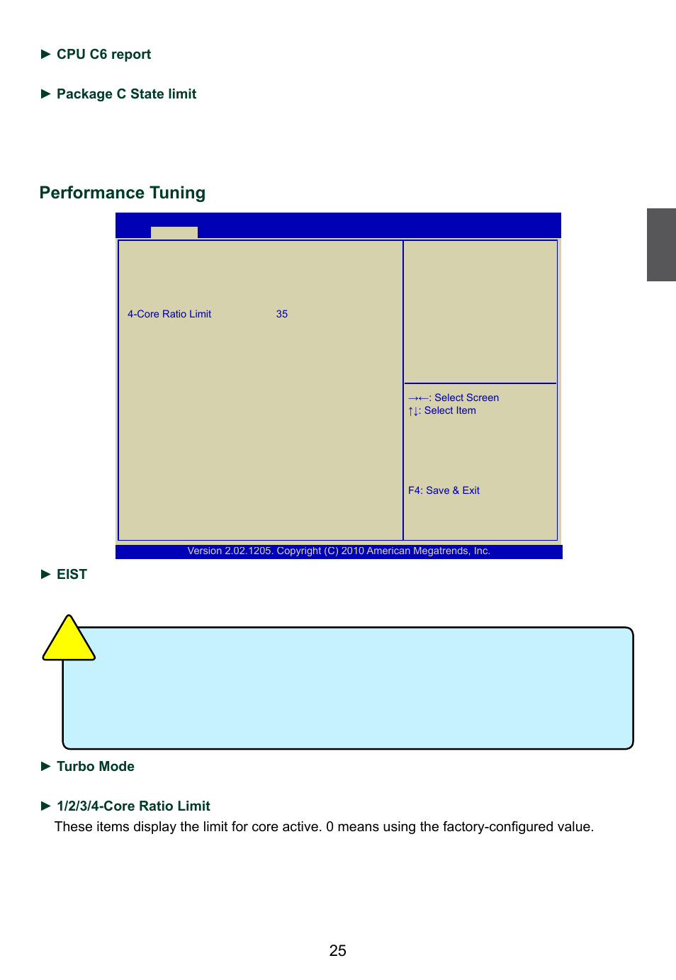 Performance tuning | Foxconn R10-H1 User Manual | Page 32 / 73