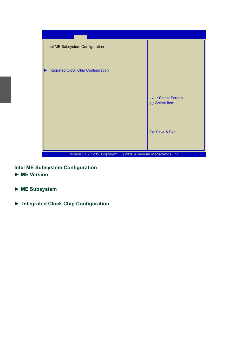Me subsystem | Foxconn R10-H1 User Manual | Page 39 / 73