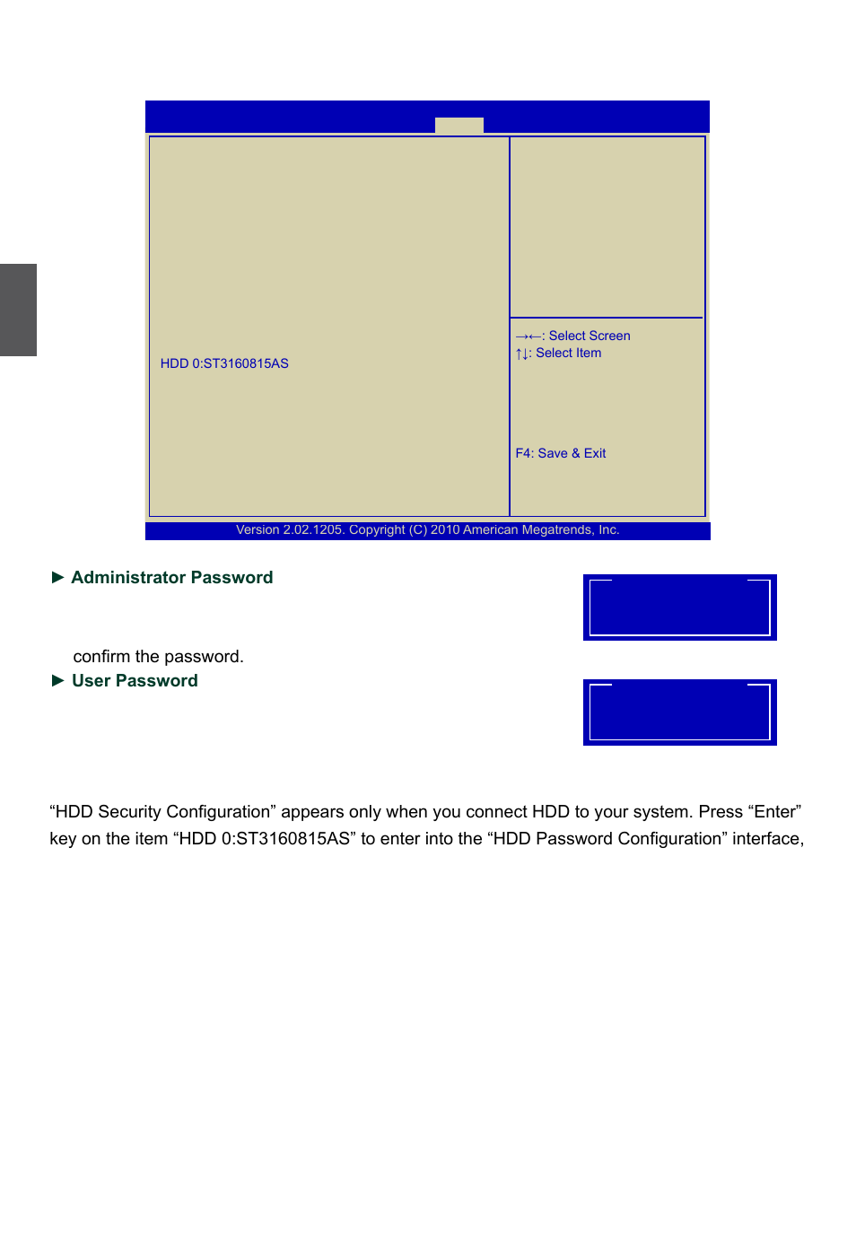 Security | Foxconn R10-H1 User Manual | Page 45 / 73