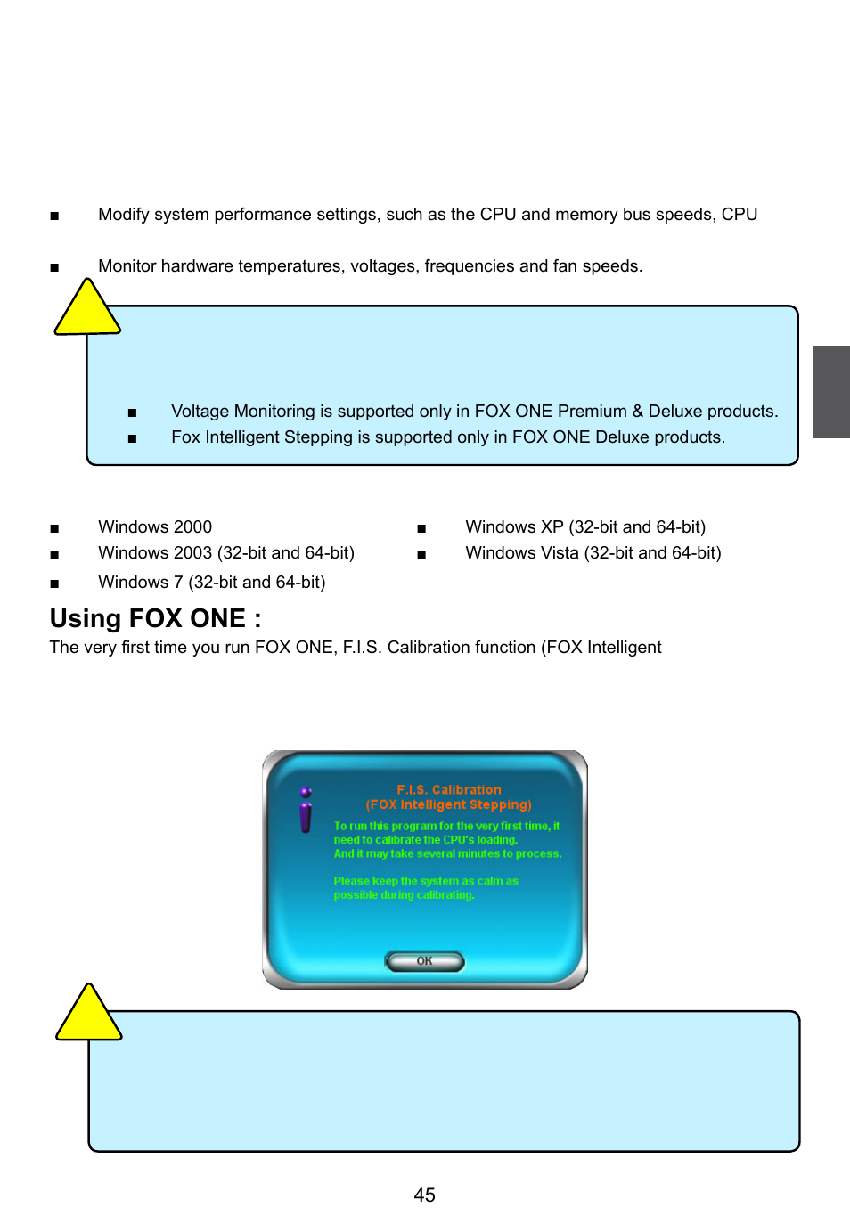 Fox one, Using fox one | Foxconn R10-H1 User Manual | Page 52 / 73