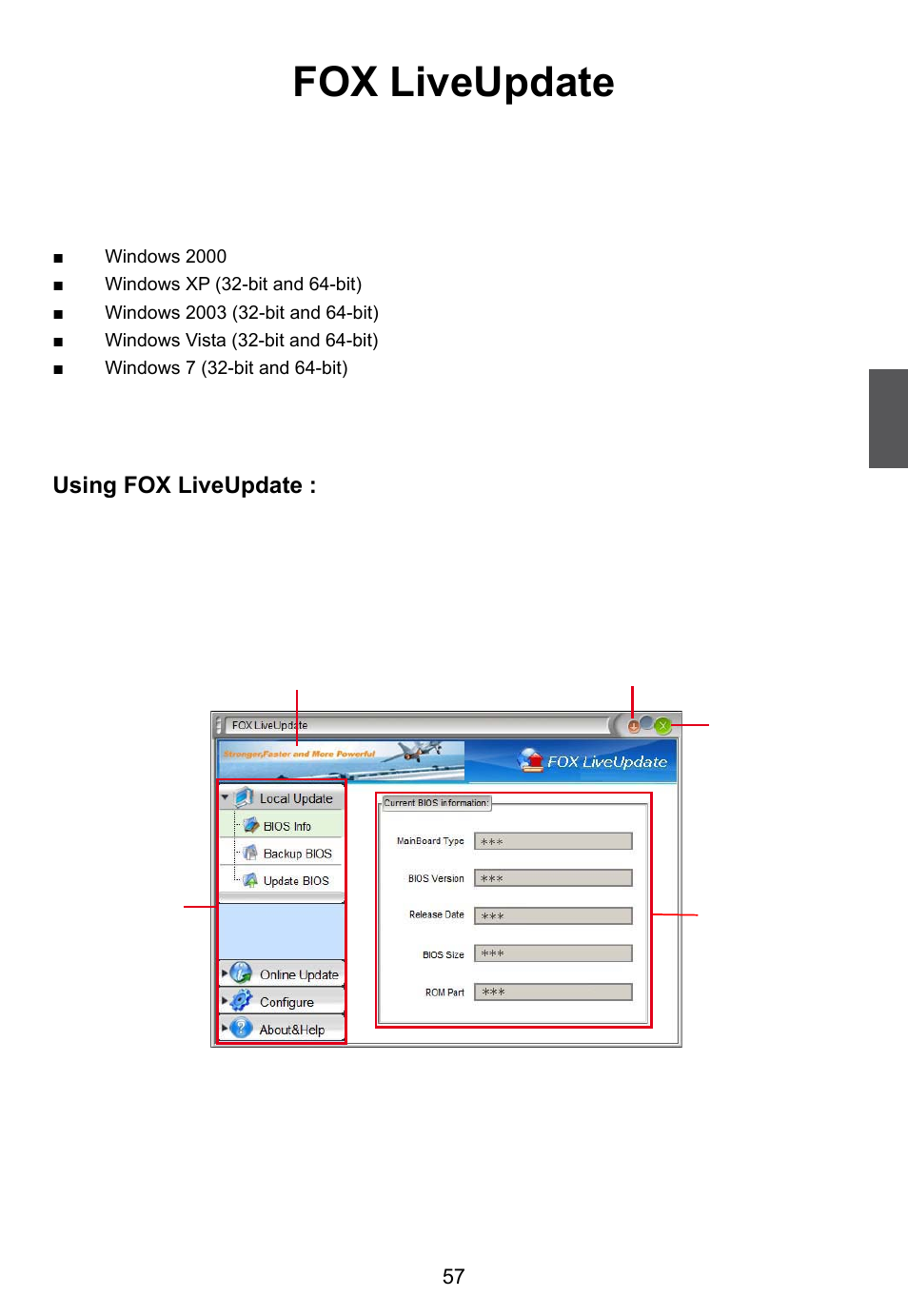 Fox liveupdate | Foxconn R10-H1 User Manual | Page 64 / 73