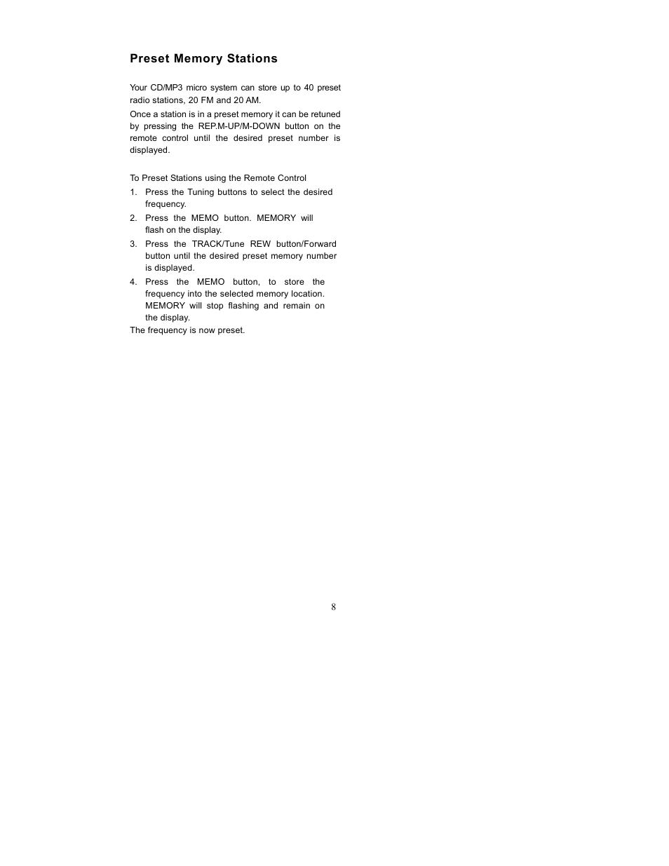 Curtis SRCD-719 User Manual | Page 9 / 14
