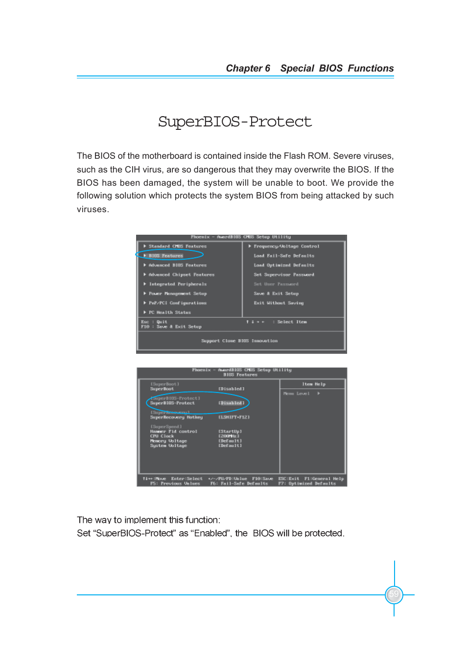 Superbios-protect | Foxconn 760GXK8MC User Manual | Page 65 / 75