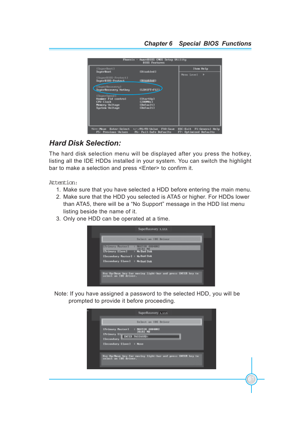 Hard disk selection | Foxconn 760GXK8MC User Manual | Page 67 / 75