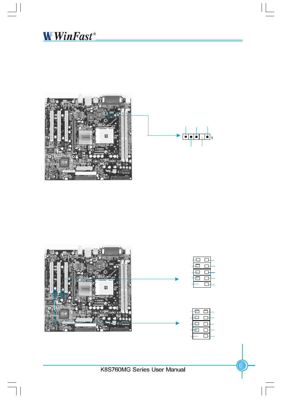 Usb header: f_usb 1, f_usb 2 | Foxconn K8S760MG-6ELRS User Manual | Page 28 / 108