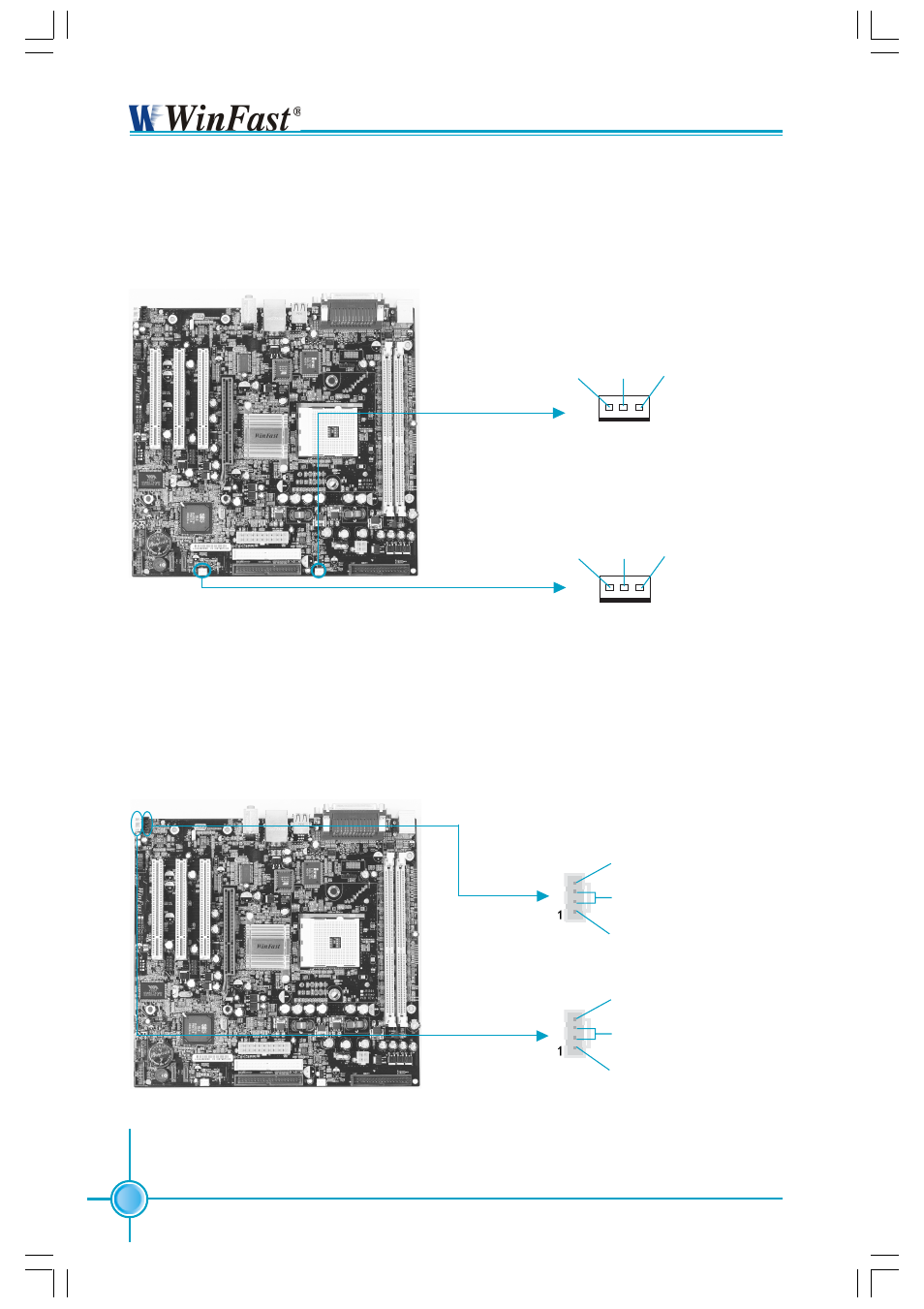 Chapter 2 installation instructions, Fan connectors: cpu_fan, fan1, Audio connectors: cd_in, aux_in | K8s760mg series user manual | Foxconn K8S760MG-6ELRS User Manual | Page 29 / 108