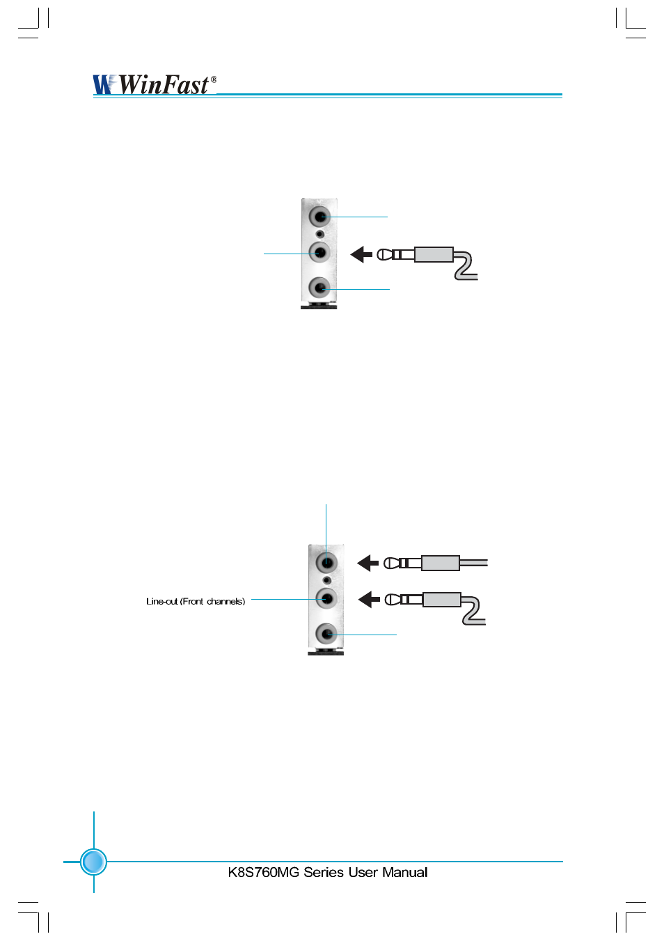 Chapter 4 driver cd introduction, Channel analog audio output | Foxconn K8S760MG-6ELRS User Manual | Page 77 / 108