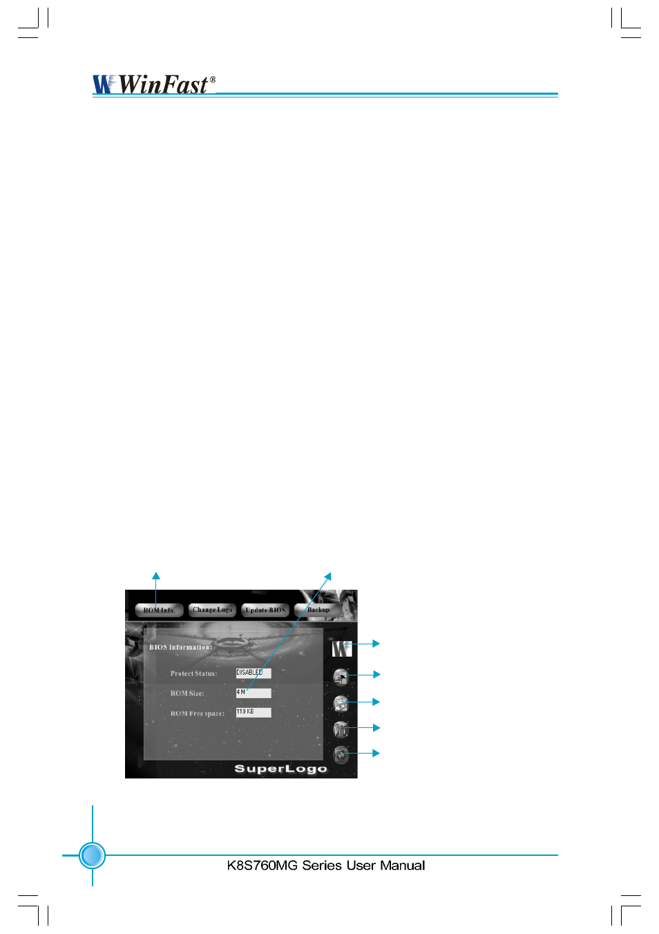 Superlogo, Superlogo features, Using superlogo | Foxconn K8S760MG-6ELRS User Manual | Page 89 / 108