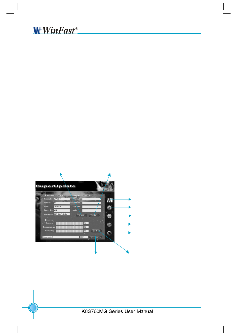 Superupdate, Superupdate features, Using superupdate | Foxconn K8S760MG-6ELRS User Manual | Page 91 / 108