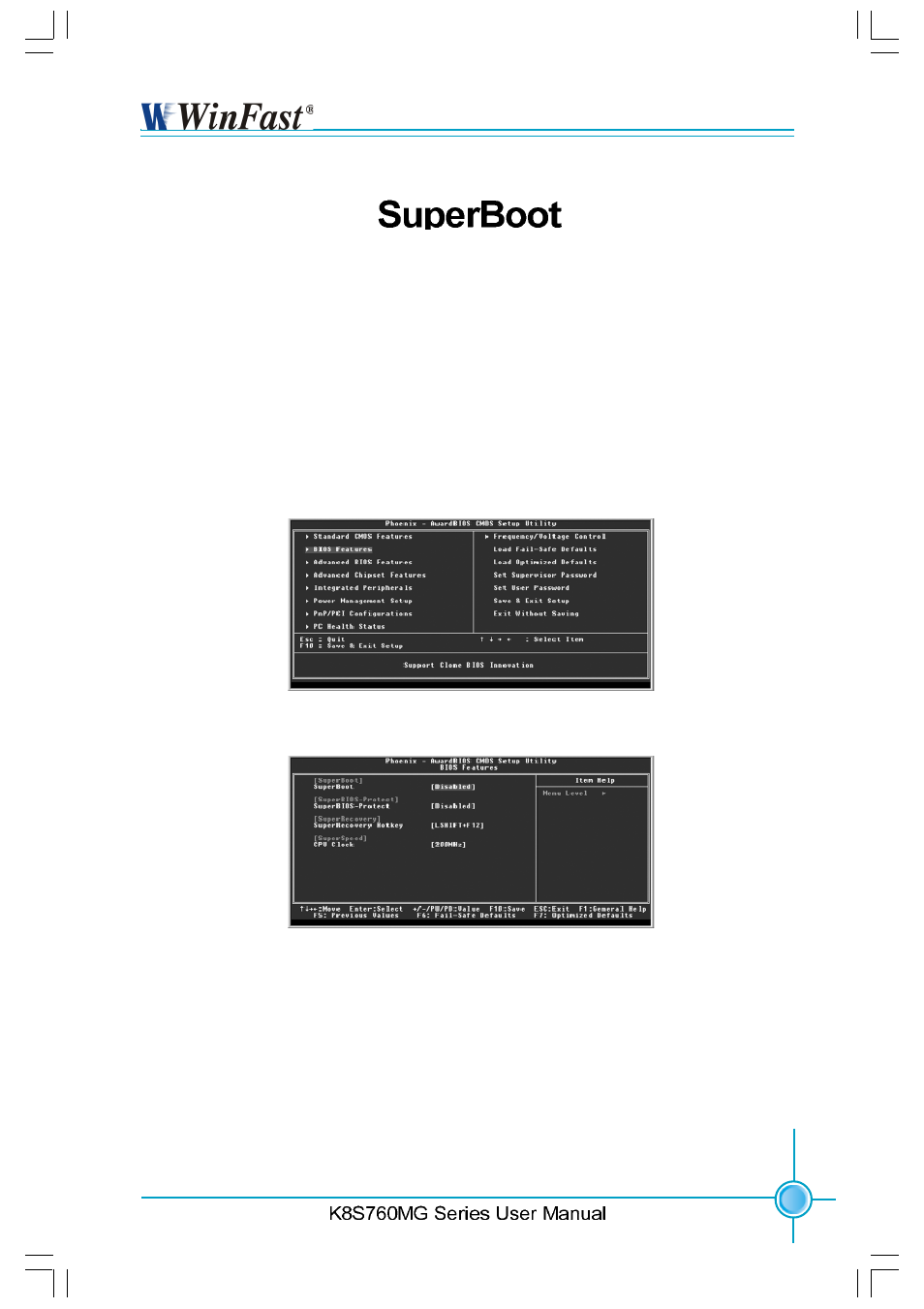 Chapter 6 special bios functions | Foxconn K8S760MG-6ELRS User Manual | Page 98 / 108