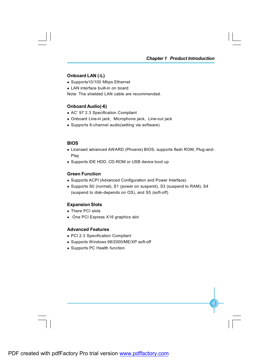 Foxconn 761GXK8MC-RS User Manual | Page 10 / 85