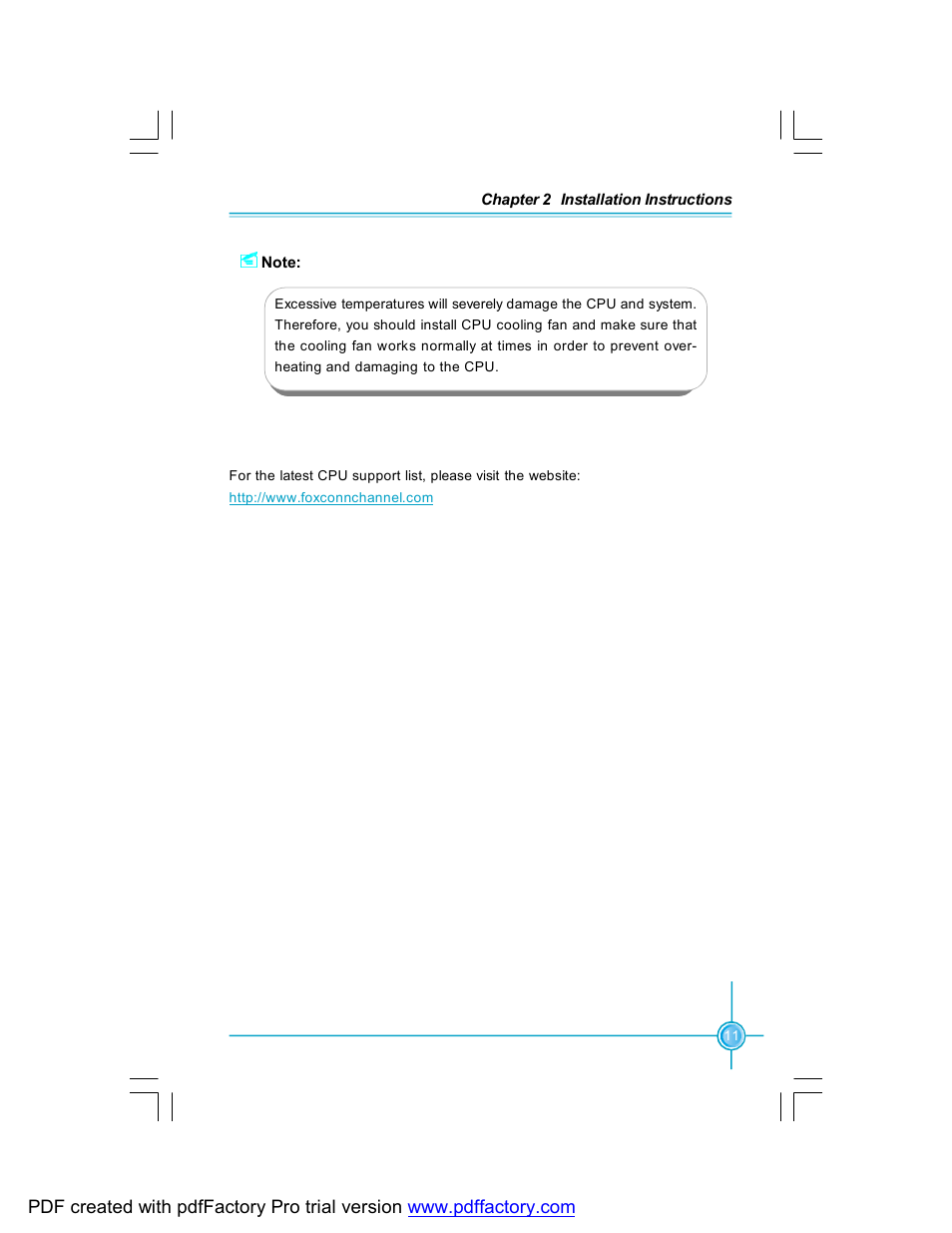 Foxconn 761GXK8MC-RS User Manual | Page 18 / 85