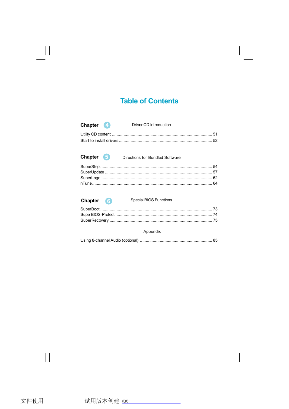 Foxconn 6100K8MA-RS User Manual | Page 5 / 94