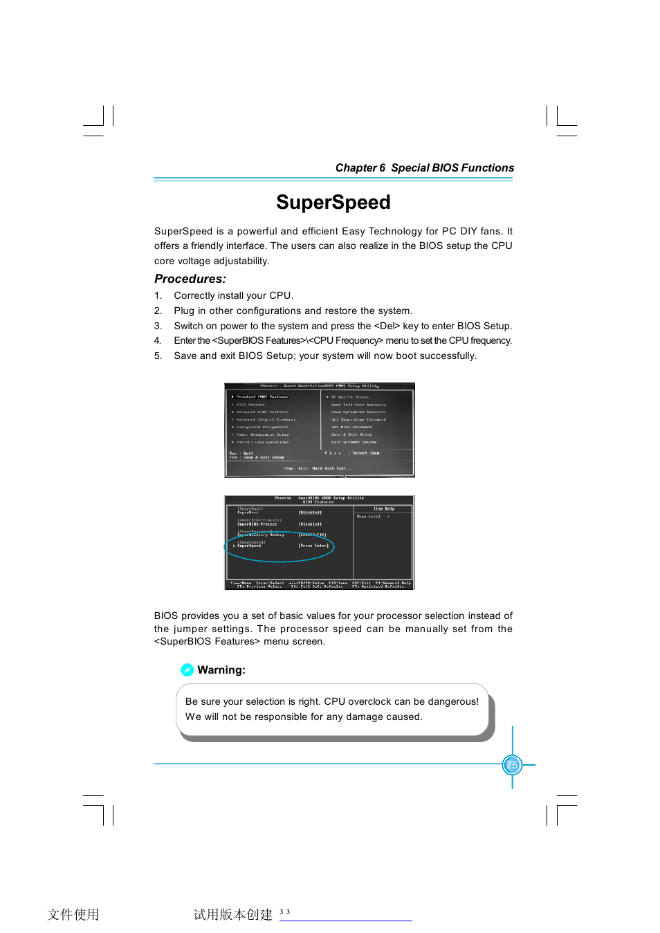 Superspeed | Foxconn 6100K8MA-RS User Manual | Page 82 / 94