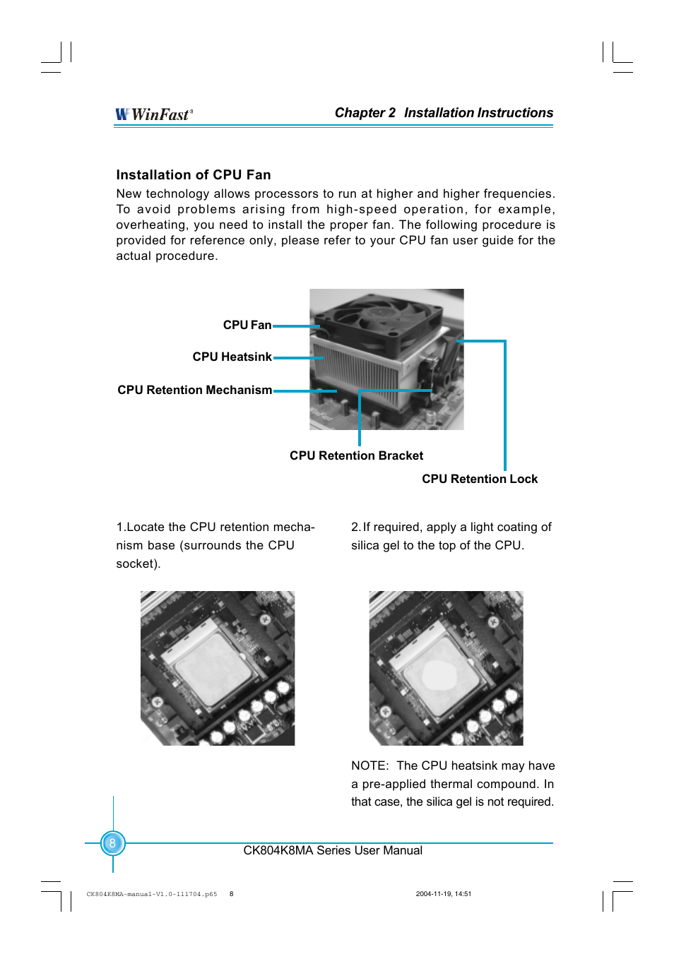 Foxconn CK804K8MA-KS User Manual | Page 16 / 55