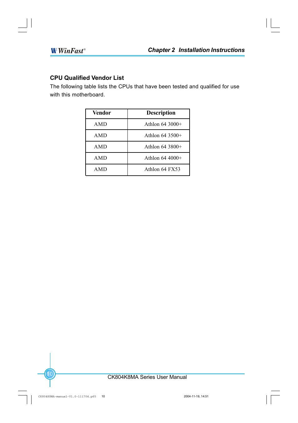 Foxconn CK804K8MA-KS User Manual | Page 18 / 55