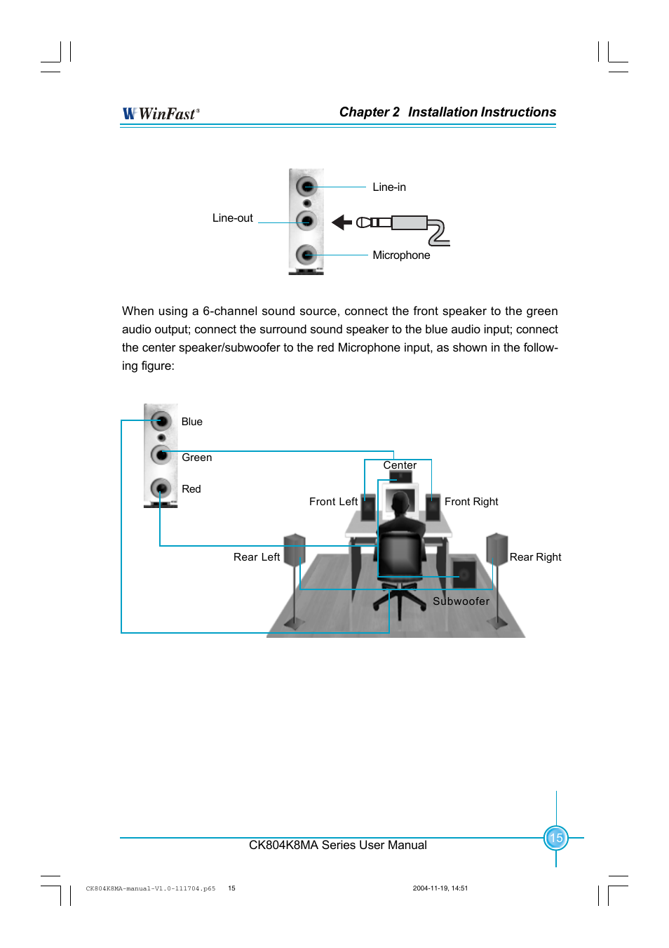 Chapter 2 installation instructions | Foxconn CK804K8MA-KS User Manual | Page 23 / 55