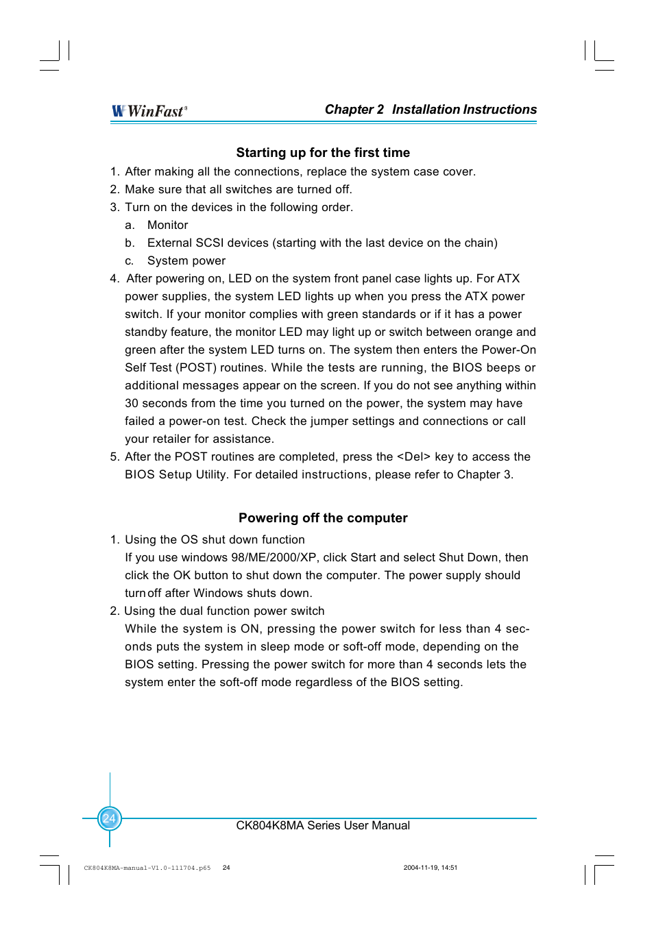 Foxconn CK804K8MA-KS User Manual | Page 32 / 55