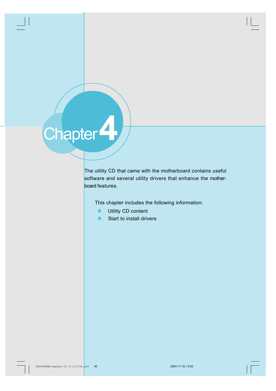 Chapter | Foxconn CK804K8MA-KS User Manual | Page 53 / 55