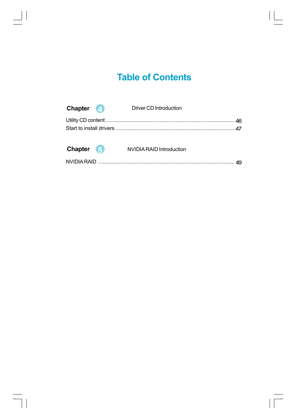 Foxconn NF4K8AC-RS User Manual | Page 5 / 68