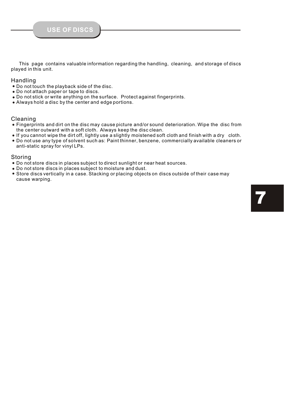 Т³гж 7 | Curtis DVD6019-B User Manual | Page 7 / 31