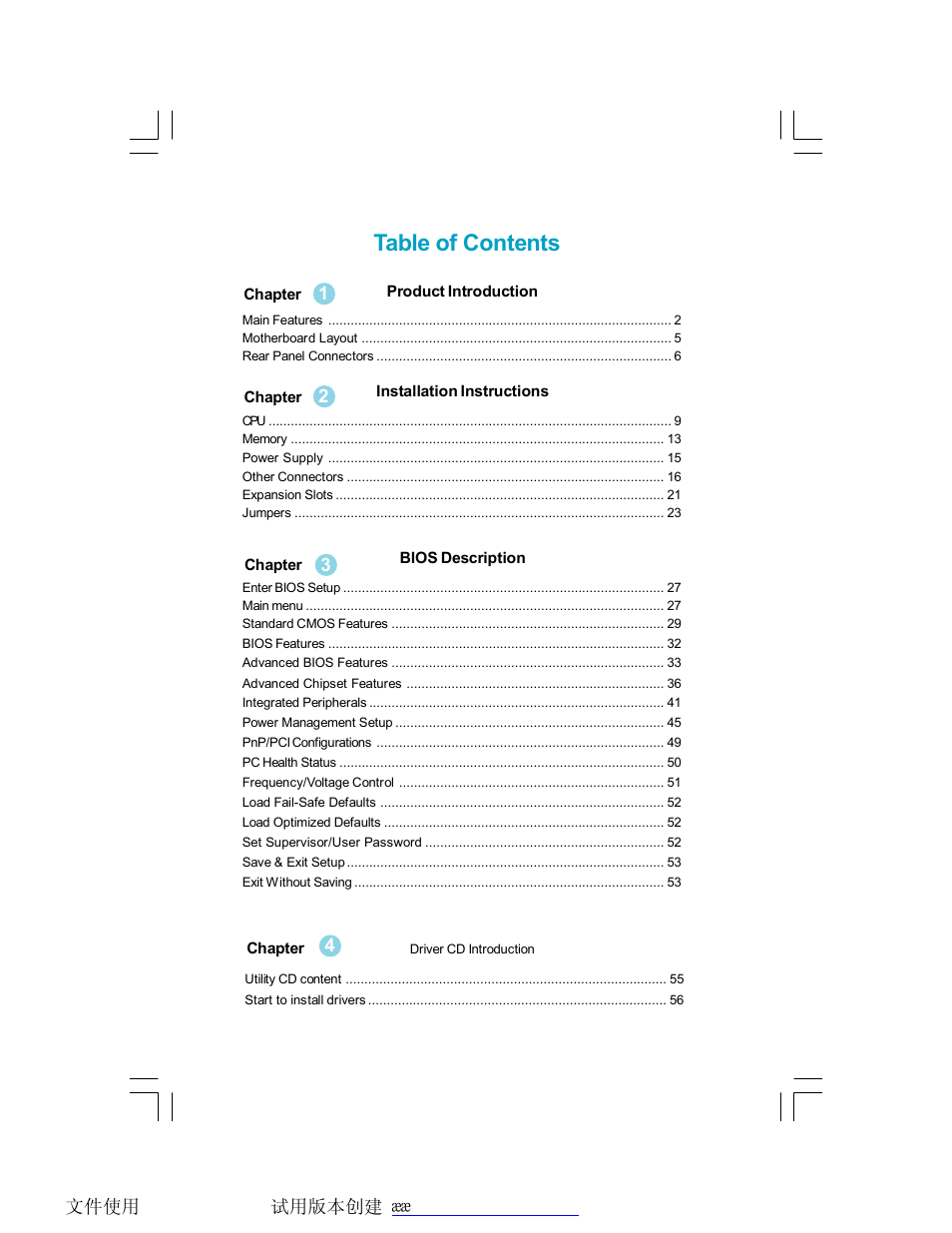 Foxconn 761GXK8MB-RS User Manual | Page 4 / 87