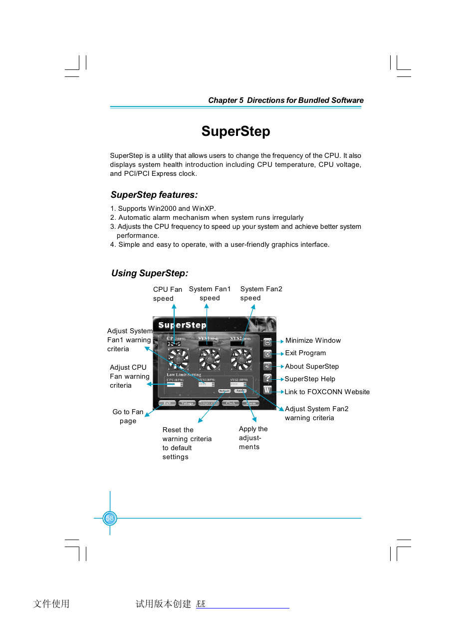 Superstep | Foxconn 761GXK8MB-RS User Manual | Page 65 / 87