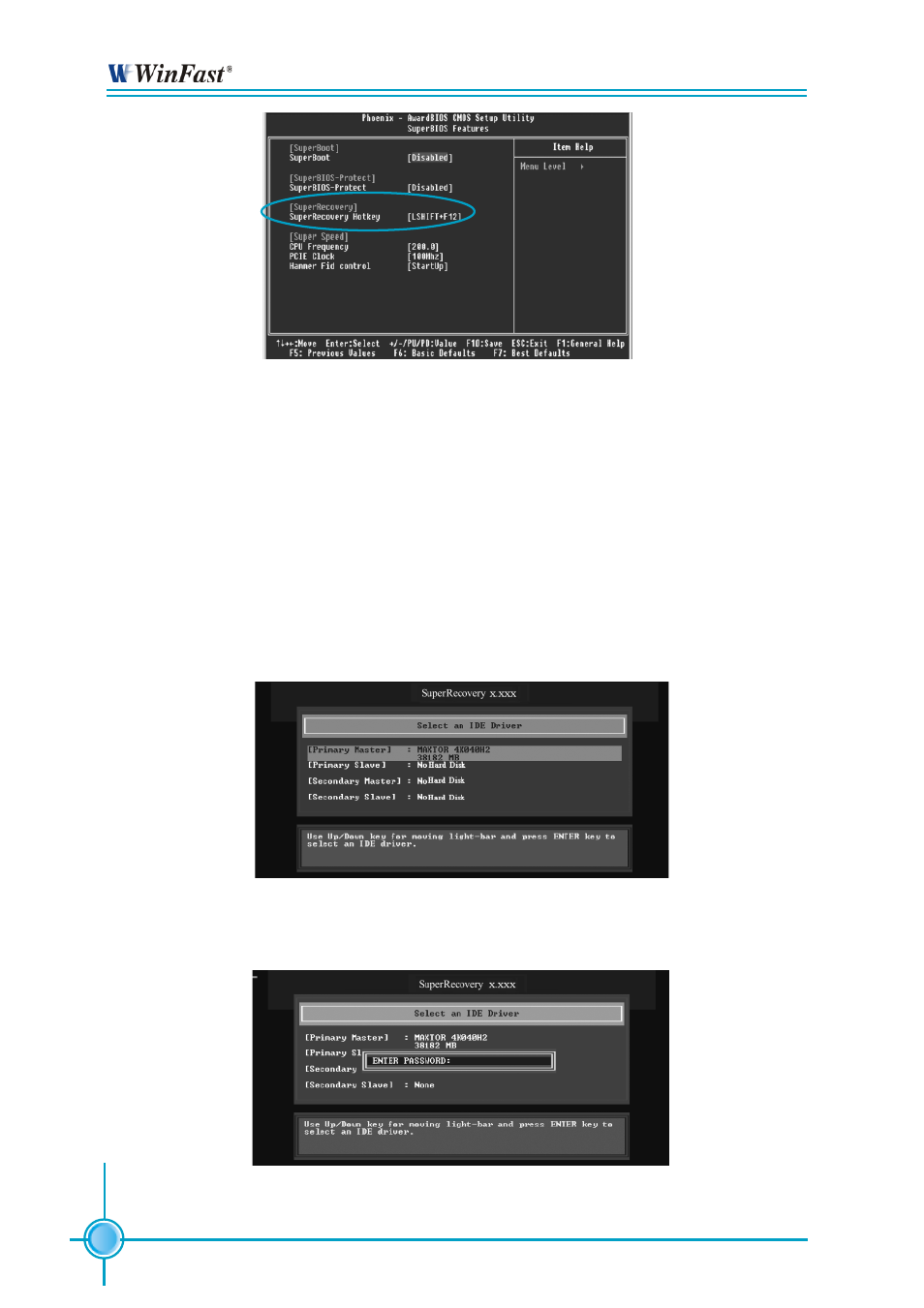 Hard disk selection | Foxconn NFPIK8AA-8EKRS User Manual | Page 100 / 110