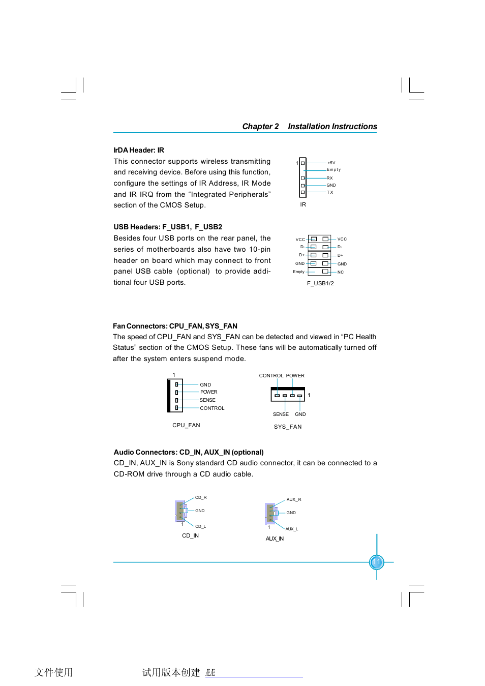 Chapter 2 installation instructions | Foxconn K8T890M2AA-KRS2H User Manual | Page 18 / 62