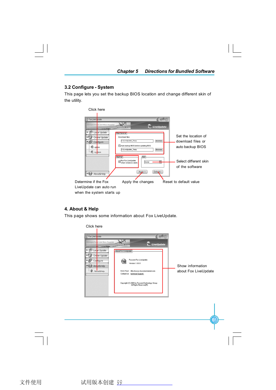 Foxconn K8T890M2AA-KRS2H User Manual | Page 62 / 62
