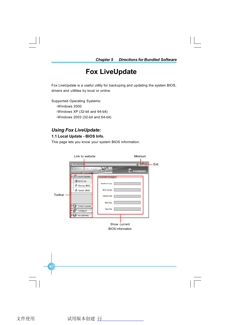 Fox liveupdate | Foxconn MCP61PM2MA-8EKRS2H User Manual | Page 55 / 61