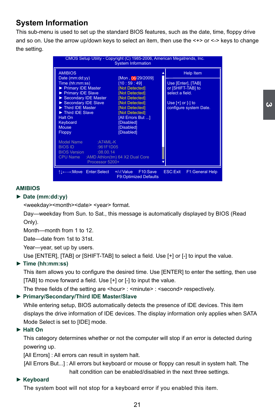 System information | Foxconn A74ML Series User Manual | Page 28 / 105