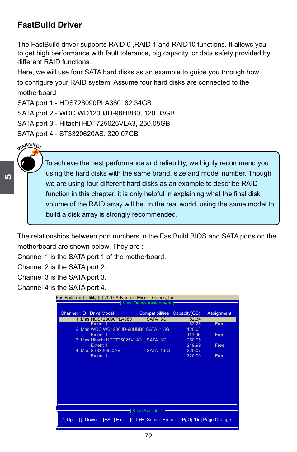 Fastbuild driver | Foxconn A74ML Series User Manual | Page 79 / 105