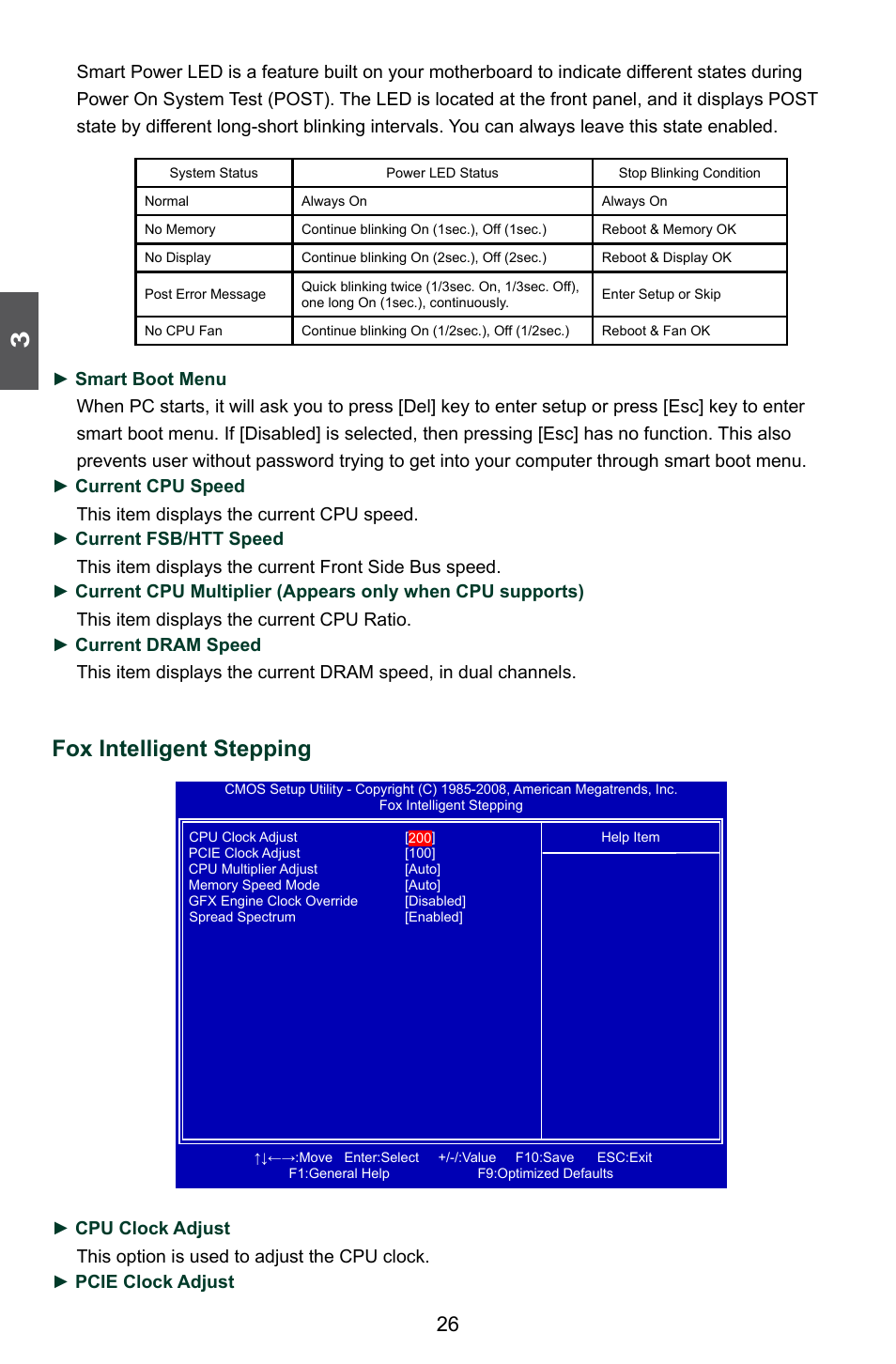 Fox intelligent stepping | Foxconn A76ML Series User Manual | Page 33 / 105