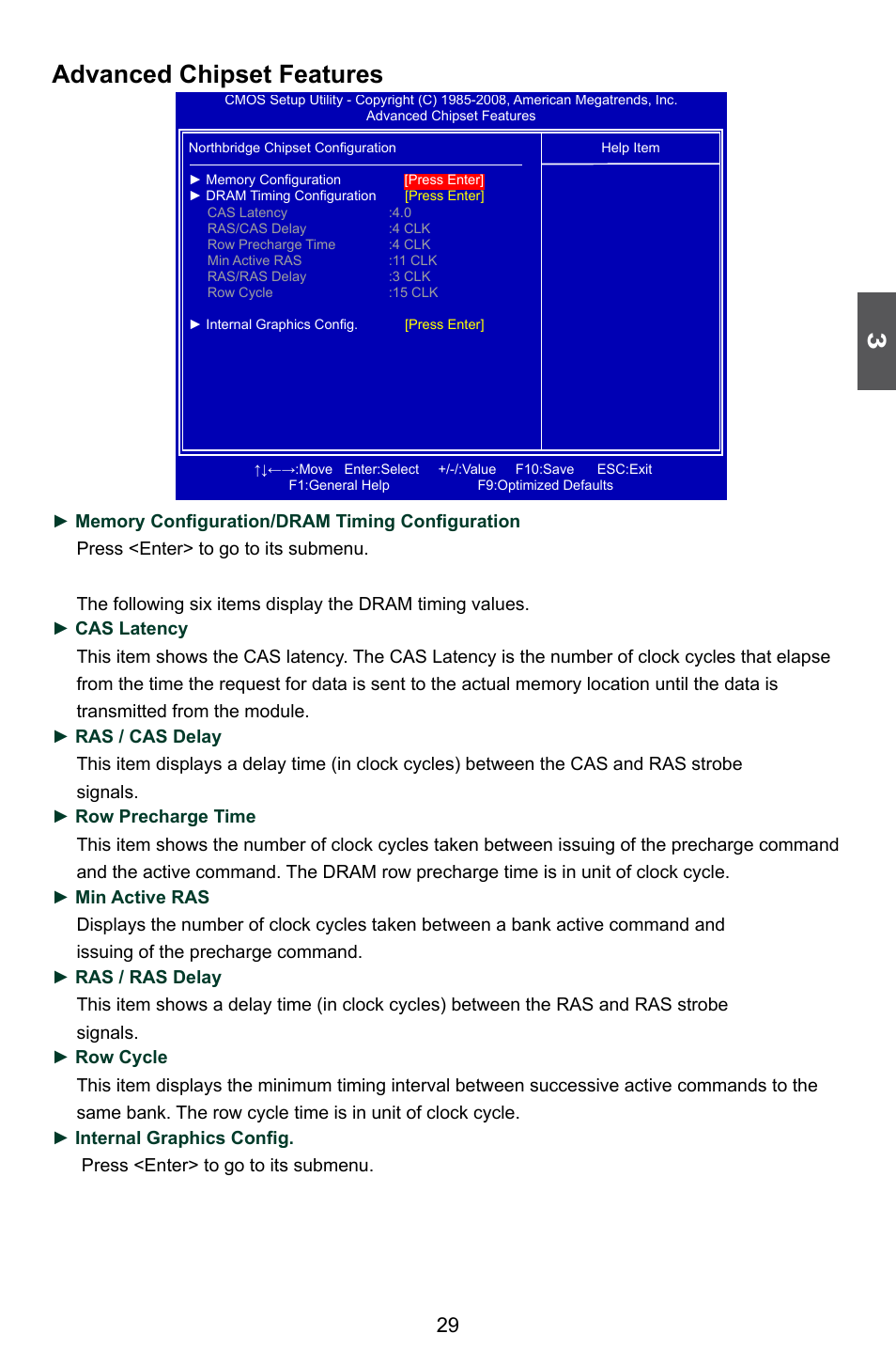 Advanced chipset features | Foxconn A76ML Series User Manual | Page 36 / 105