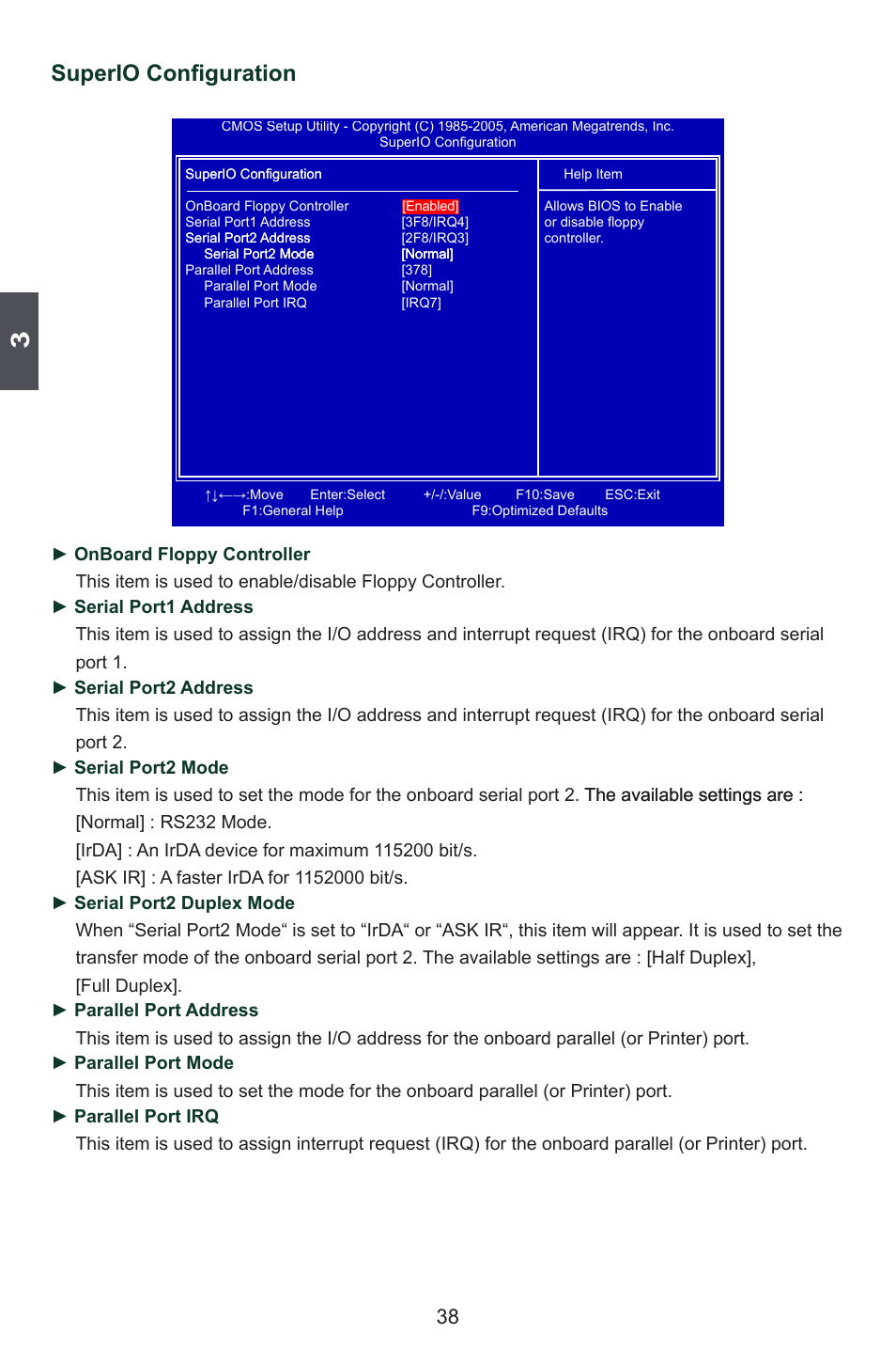 Superio configuration | Foxconn A78AX-K User Manual | Page 45 / 106