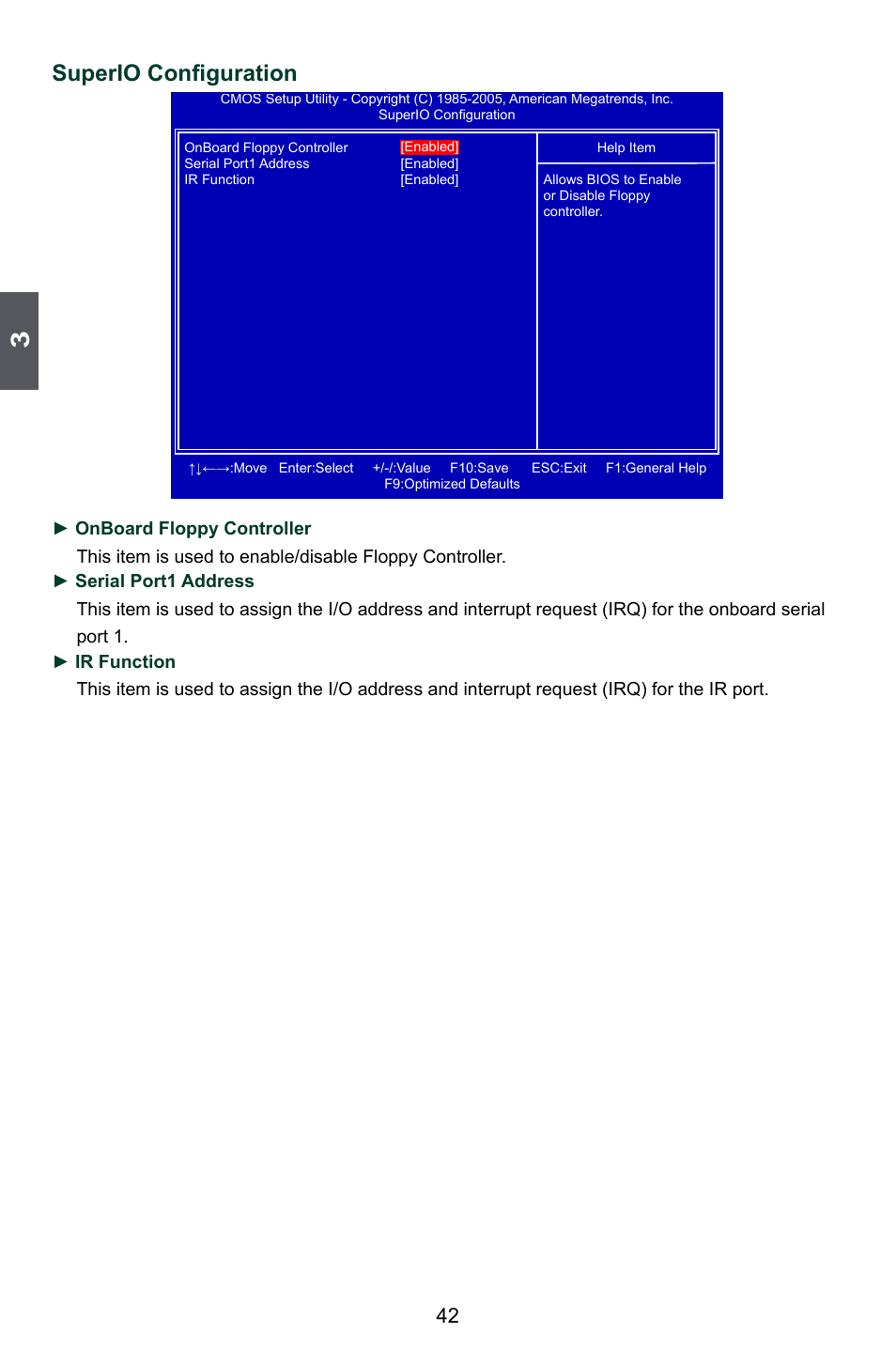 Superio configuration | Foxconn A79A-S User Manual | Page 49 / 115