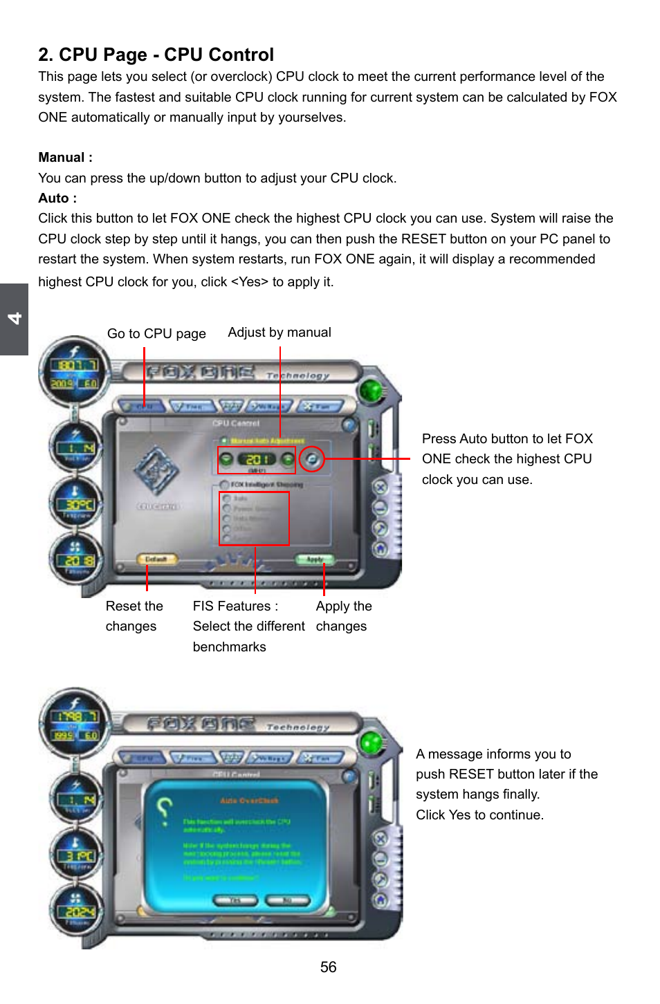 Cpu page - cpu control | Foxconn A79A-S User Manual | Page 63 / 115