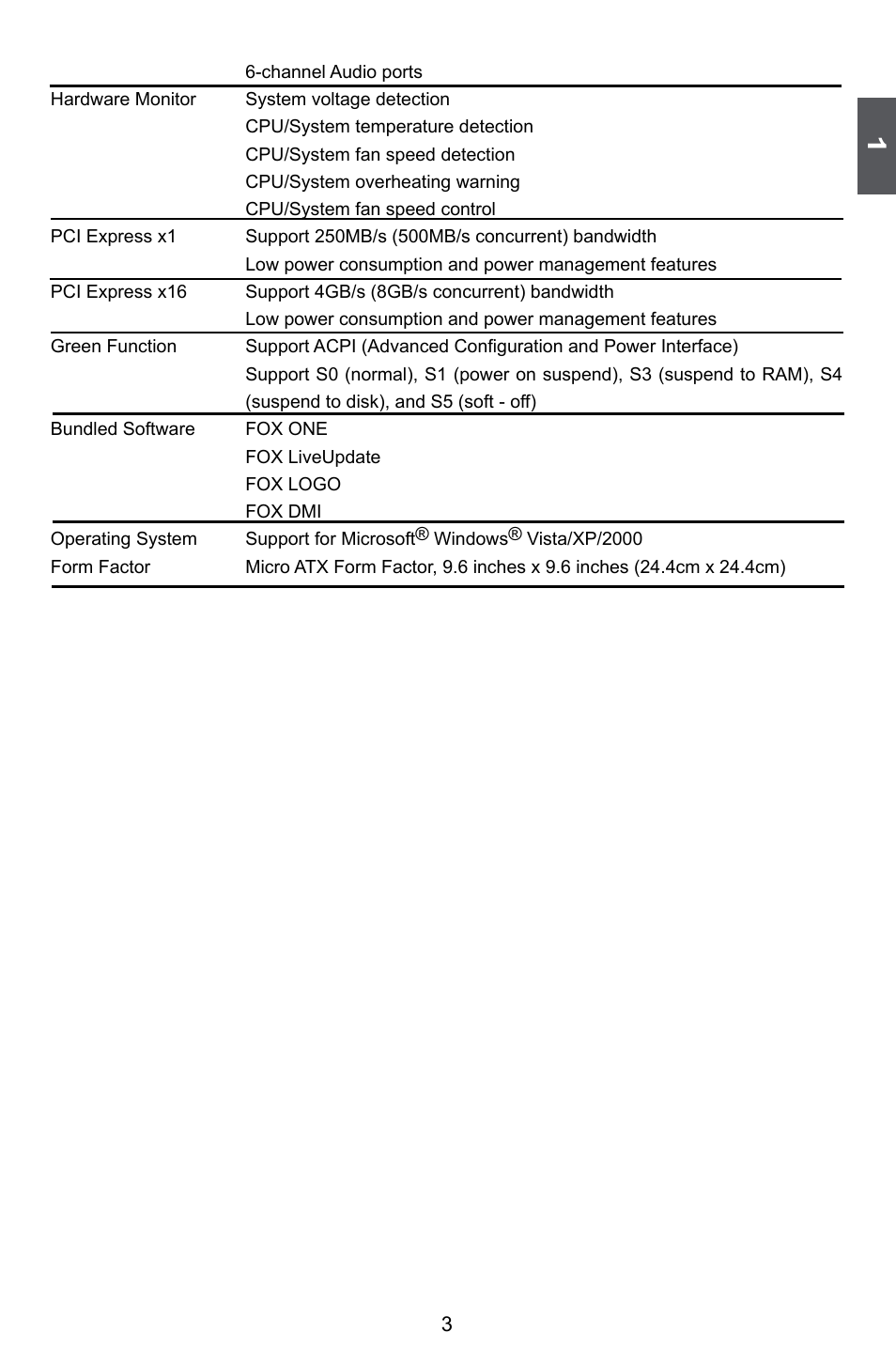 Foxconn M61PMX User Manual | Page 10 / 92