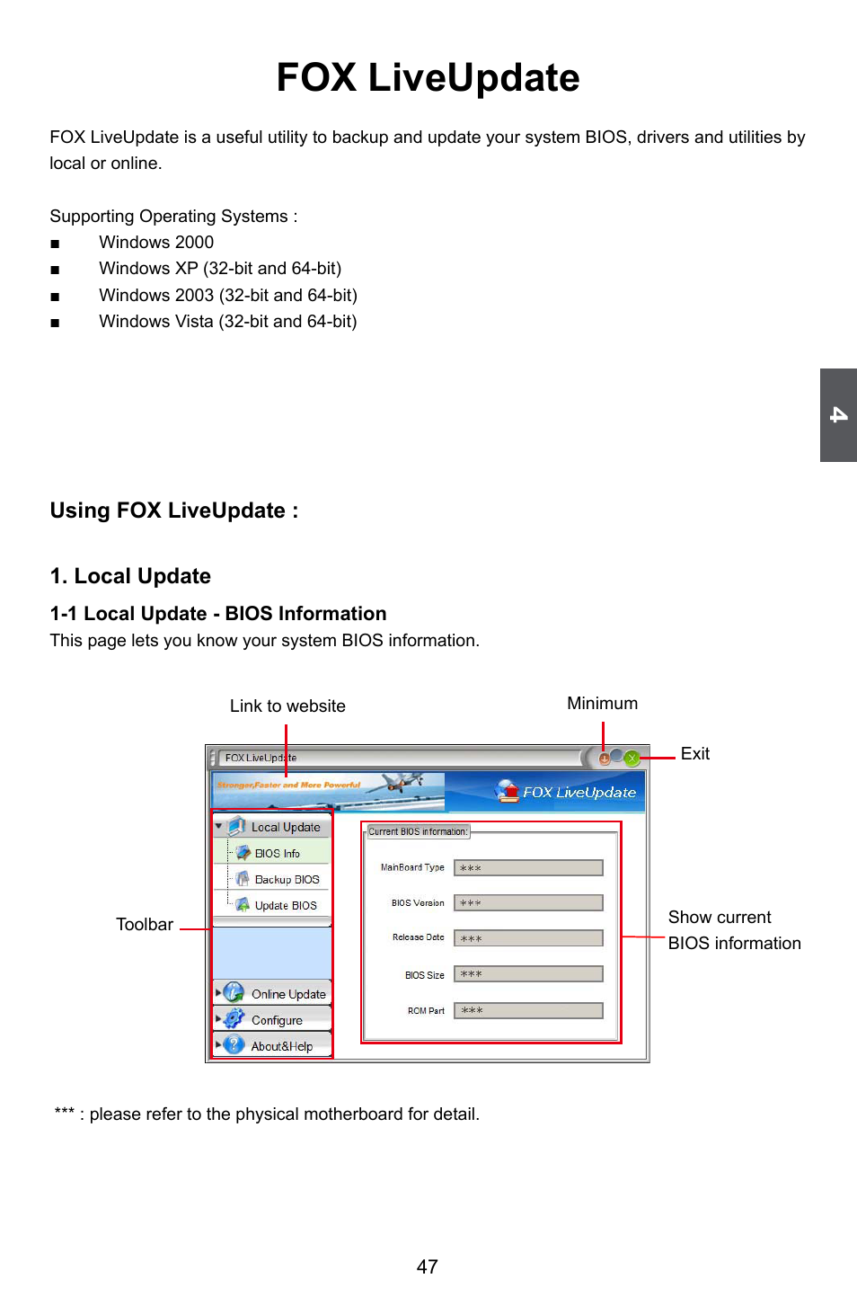 Fox liveupdate | Foxconn M61PMX User Manual | Page 54 / 92