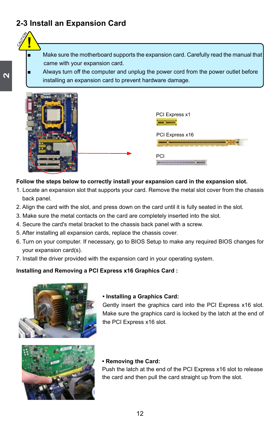 3 install an expansion card | Foxconn 720AL User Manual | Page 19 / 110